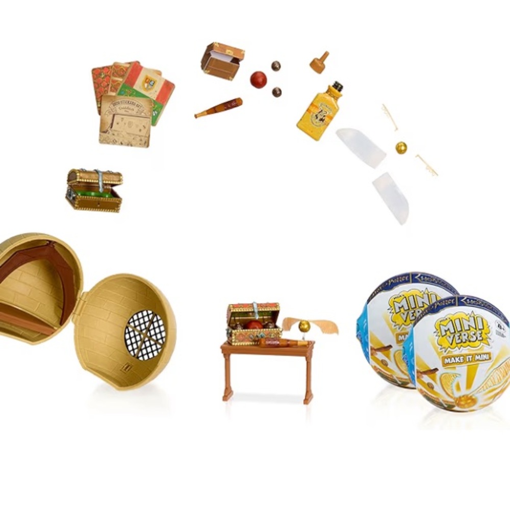 (3) NWT Mini Brands Back to Hogwarts